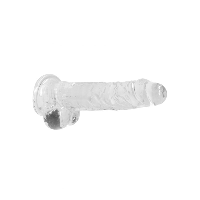 REALROCK 8'' Realistic Dildo With Balls - Clear 20.3 cm Dong - Hush Store Sydney 