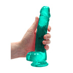 REALROCK 8'' Realistic Dildo With Balls - Turquoise 20.3 cm Dong - Hush Store Sydney 