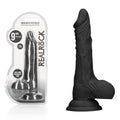 REALROCK 9'' Realistic Dong with Balls - Black - Black 22.9 cm Dong