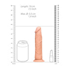 REALROCK 7'' Realistic Dildo - Flesh 17.8 cm Dong - Hush Store Sydney 