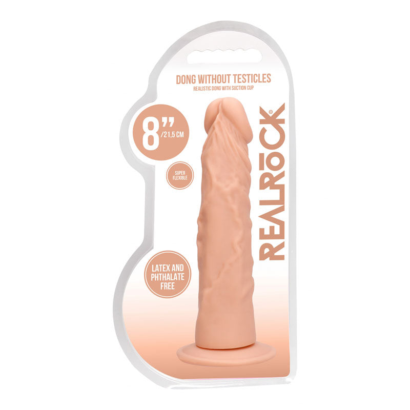 REALROCK 8'' Realistic Dildo - Flesh 20.3 cm Dong - Hush Store Sydney 
