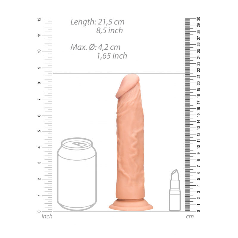 REALROCK 8'' Realistic Dildo - Flesh 20.3 cm Dong - Hush Store Sydney 