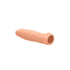REALROCK 6'' Realistic Penis Sleeve - Flesh 15.2 cm Penis Extension Sleeve - Hush Store Sydney 