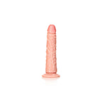 REALROCK Realistic Slim Dildo without Balls - 15.5 cm - Flesh 15.5 cm (6'') Dong - Hush Store Sydney 