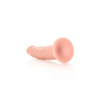 REALROCK Realistic Slim Dildo without Balls - 15.5 cm - Flesh 15.5 cm (6'') Dong - Hush Store Sydney 