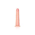 REALROCK Realistic Slim Dildo with Suction Cup - 18cm - Flesh 18 cm (7'') Dong - Hush Store Sydney 