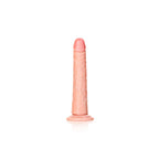REALROCK Realistic Slim Dildo with Suction Cup - 20.5cm - Flesh 20.5 cm (8'') Dong - Hush Store Sydney 