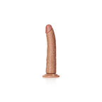 REALROCK Realistic Slim Dildo with Suction Cup - 20.5cm - Tan 20.5 cm (8'') Dong - Hush Store Sydney 