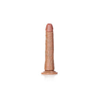 REALROCK Realistic Slim Dildo with Suction Cup - 20.5cm - Tan 20.5 cm (8'') Dong - Hush Store Sydney 