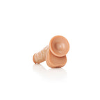 REALROCK Straight Realistic Dildo with Balls - 18 cm - Tan 18 cm (7'') Dong - Hush Store Sydney 