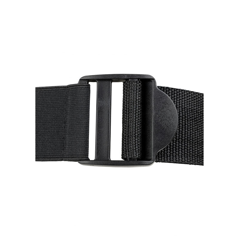 REALROCK Hollow Strapon with Balls - 23 cm Black - Black 23 cm Hollow Strap-On - Hush Store Sydney 