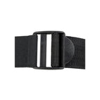 REALROCK Hollow Strapon with Balls - 23 cm Black - Black 23 cm Hollow Strap-On - Hush Store Sydney 
