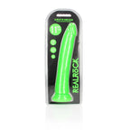 REALROCK 29 cm Slim Glow in the Dark Neon - Green - Glow in Dark Green 29 cm (11'') Dong - Hush Store Sydney 