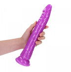 REALROCK 29 cm Slim Glow in the Dark Neon - Purple - Glow in Dark Purple 29 cm (11'') Dong - Hush Store Sydney 