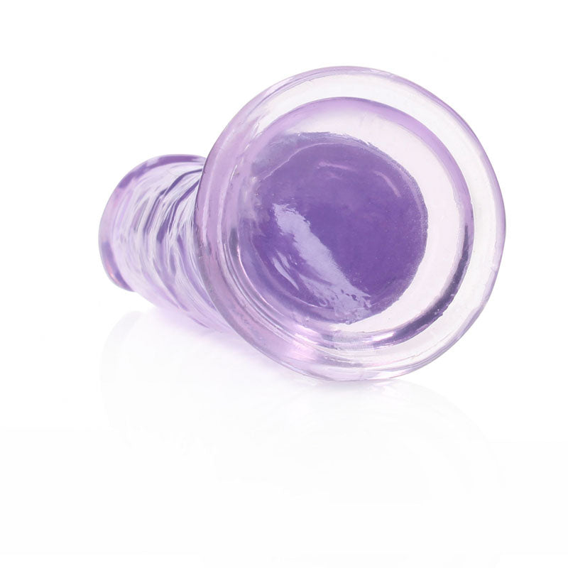 REALROCK 15.5 cm Straight Dildo - Purple - Purple 15.5 cm (6'') Dong - Hush Store Sydney 