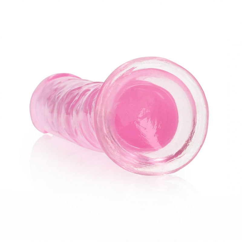 REALROCK 18 cm Straight Dildo - Pink - Pink 18 cm (7'') Dong - Hush Store Sydney 