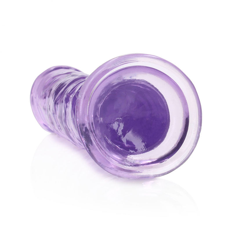 REALROCK 18 cm Straight Dildo - Purple - Purple 18 cm (7'') Dong - Hush Store Sydney 
