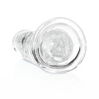REALROCK 18 cm Straight Dildo - Clear - Clear 18 cm (7'') Dong - Hush Store Sydney 