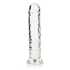 REALROCK 20 cm Straight Dildo - Transparent - Clear 20 cm (8'') Dong