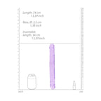 REALROCK 34 cm Double Dong - Purple - Purple 34 cm (14'') Double Dong - Hush Store Sydney 