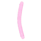 REALROCK 45 cm Double Dong - Pink - Pink 45 cm (18'') Double Dong - Hush Store Sydney 
