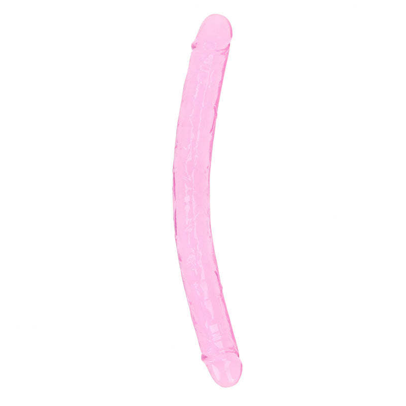 REALROCK 45 cm Double Dong - Pink - Pink 45 cm (18'') Double Dong - Hush Store Sydney 