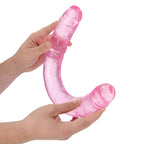 REALROCK 45 cm Double Dong - Pink - Pink 45 cm (18'') Double Dong - Hush Store Sydney 