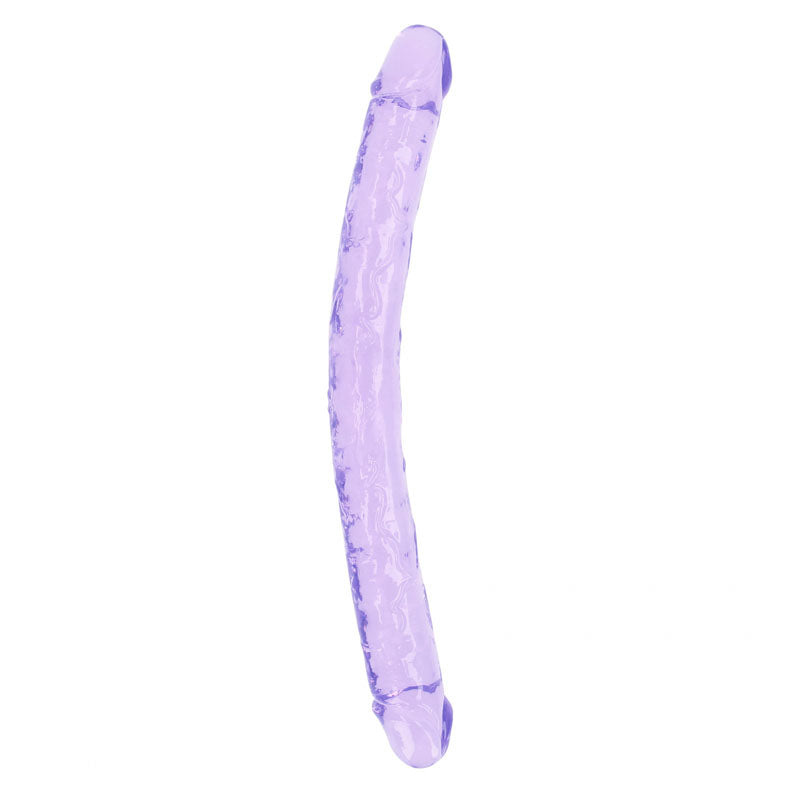 REALROCK 45 cm Double Dong - Purple - Purple 45 cm (18'') Double Dong - Hush Store Sydney 
