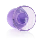 REALROCK 9 cm Anal Plug - Purple - Purple 9 cm (3.5'') Butt Plug - Hush Store Sydney 