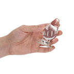 REALROCK 9 cm Anal Plug - Clear - Clear 9 cm (3.5'') Butt Plug - Hush Store Sydney 