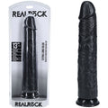 REALROCK 33cm Extra Long Dildo - Black - Black 33 cm (13'') Extra Long Dong - Hush Store Sydney 