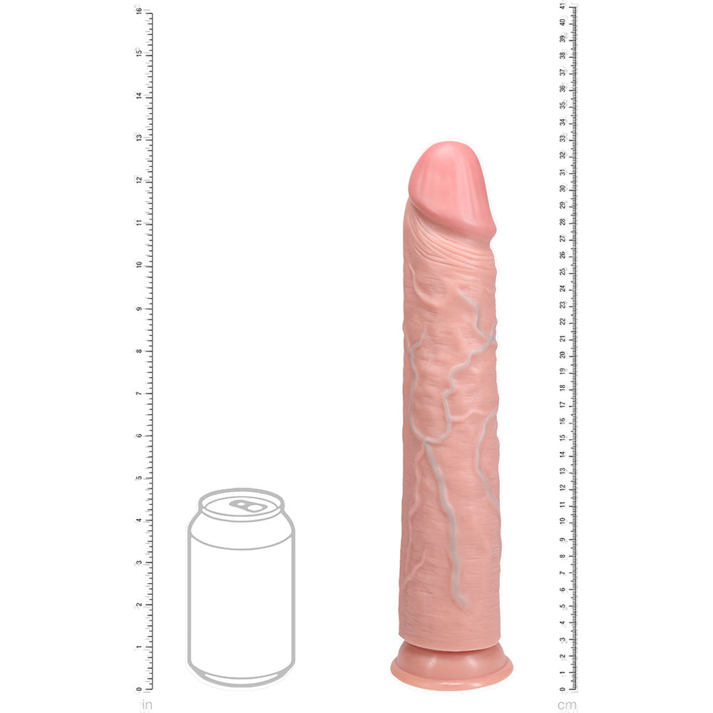 REALROCK 33cm Extra Long Dildo - Flesh - Flesh 33 cm (13'') Extra Long Dong - Hush Store Sydney 
