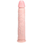 REALROCK 38cm Extra Long Dildo - Flesh - Flesh 38 cm (15'') Extra Long Dong - Hush Store Sydney 