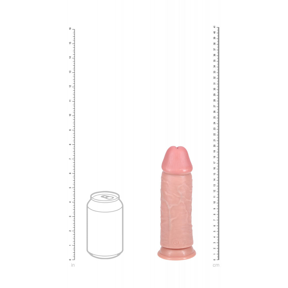REALROCK 20cm Extra Thick Dildo - Flesh - Flesh 20 cm (8'') Extra Thick Dong - Hush Store Sydney 