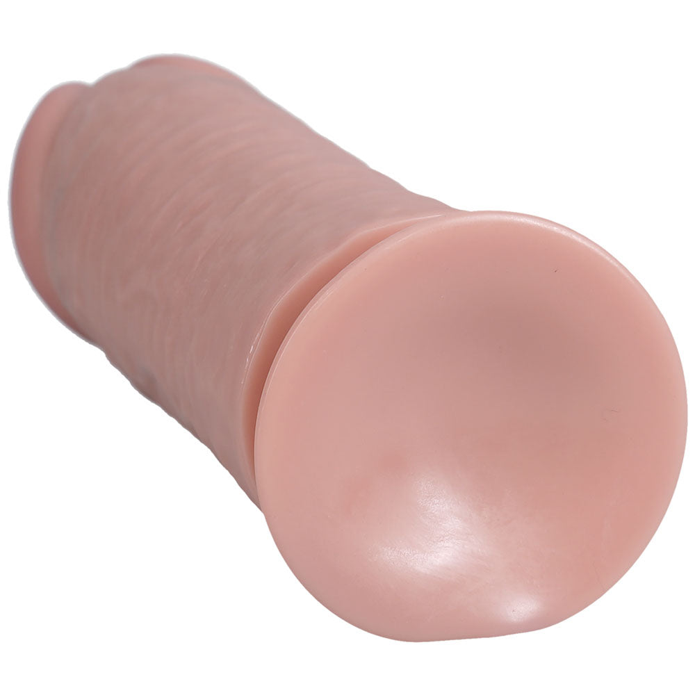 REALROCK 25cm Extra Thick Dildo - Flesh - Flesh 25 cm (10'') Extra Thick Dong - Hush Store Sydney 