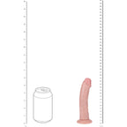 REALROCK 15cm Vibrating Cock - Flesh - Flesh 15.2 cm (6'') USB Rechargeable Vibrating Dong - Hush Store Sydney 