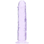 REALROCK Realistic 5'' Dildo - Purple - Purple 12.7 cm Dildo
