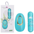 Maia JESSI 420 Remote - Sky Blue 7.6 cm USB Rechargeable Bullet with Wireless Remote - Hush Store Sydney 