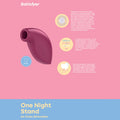 Satisfyer One Night Stand - Touch-Free Disposable Clitoral Stimulator - Hush Store Sydney 