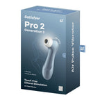 Satisfyer Pro 2 - Blue - Touch-Free USB-Rechargeable Clitoral Stimulator - Hush Store Sydney 