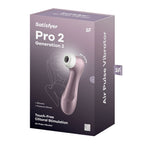 Satisfyer Pro 2 - Purple - Touch-Free USB-Rechargeable Clitoral Stimulator - Hush Store Sydney 