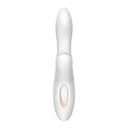 Satisfyer Pro + G-Spot - White 22 cm USB Rechargeable Rabbit Vibrator with Touch-Free Clitoral Stimulator