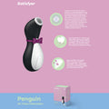 Satisfyer Penguin - Touch-Free USB-Rechargeable Clitoral Stimulator - Hush Store Sydney 