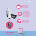 Satisfyer Pro Traveller - USB Rechargeable Touch-Free Clitoral Stimulator - Hush Store Sydney 