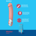 Satisfyer Vibes - Master - Pink 17 cm USB Rechargeable Vibrator - Hush Store Sydney 