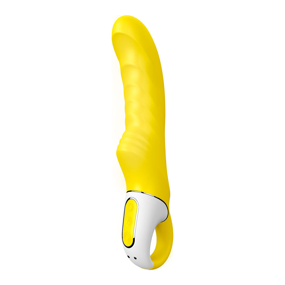 Satisfyer Vibes - Yummy Sunshine - Yellow USB Rechargeable Vibrator - Hush Store Sydney 