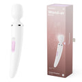 Satisfyer Wand-er Woman - White USB Rechargeable Massager Wand - Hush Store Sydney 