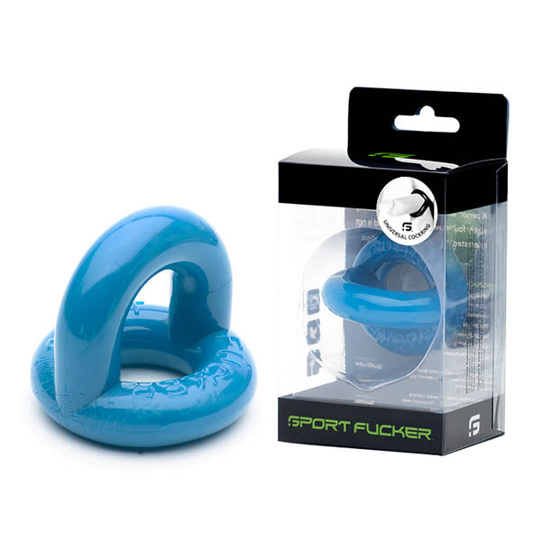 Sport Fucker Universal Cock Ring - Police Blue Cock & Balls Ring - Hush Store Sydney 