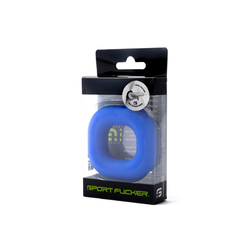 Sport Fucker Big Boner Ring - Blue Cock Ring - Hush Store Sydney 