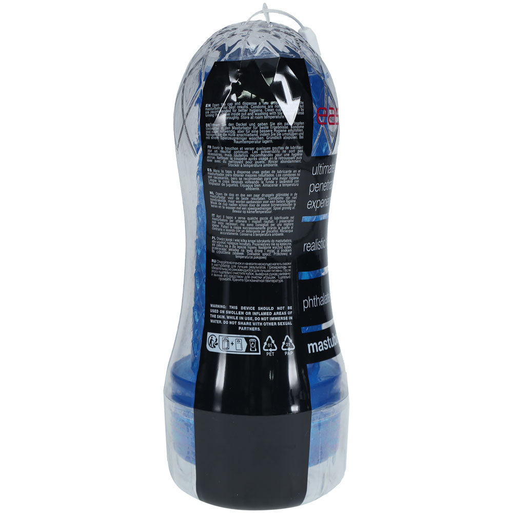 SHOTS Easy Rider - Blue - Blue Vagina Stroker - Hush Store Sydney 